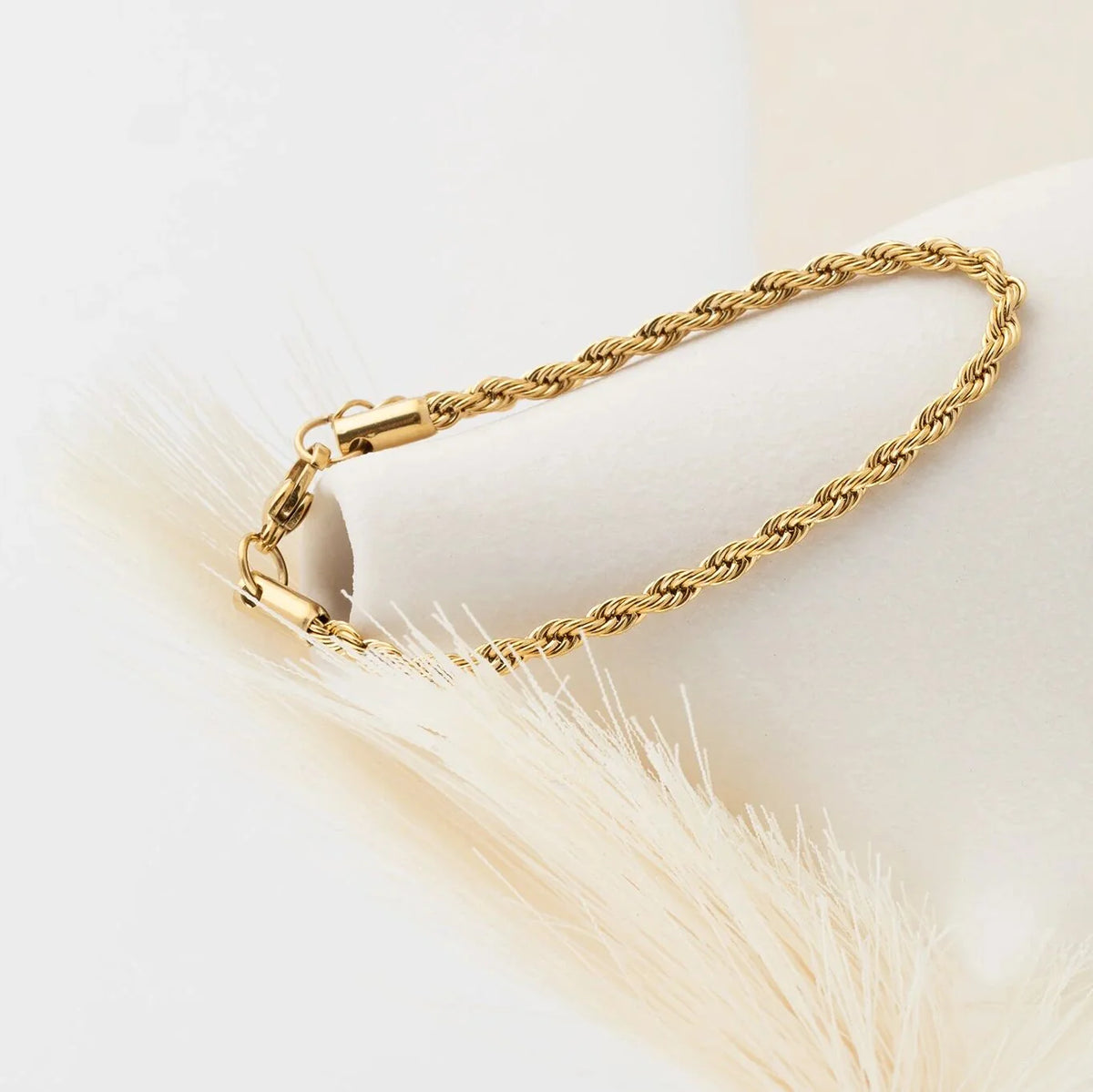 14K Gold Filled Plus™ Rope Chain Bracelet