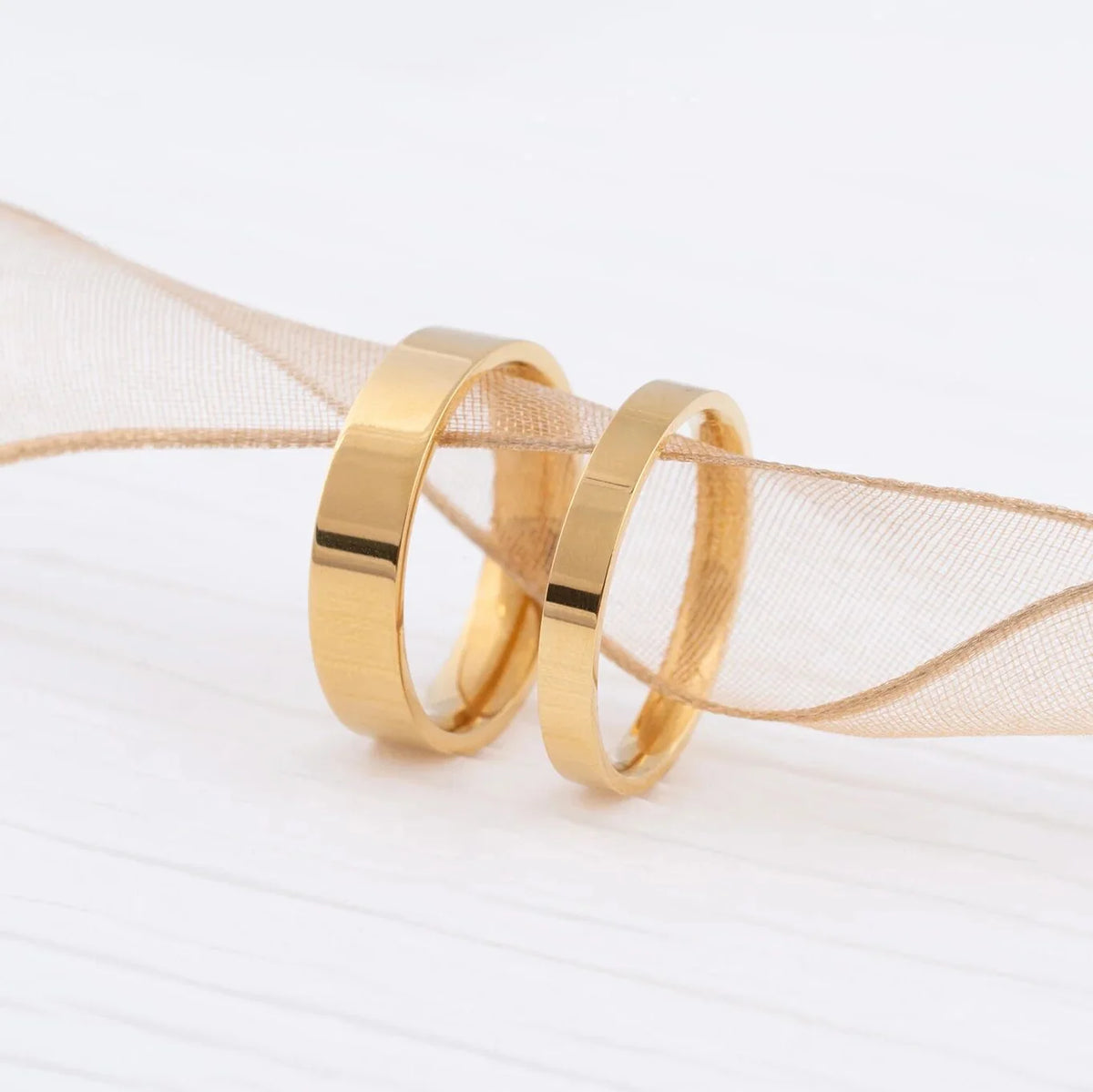 14K Gold Filled Plus™ Flat Blank Ring