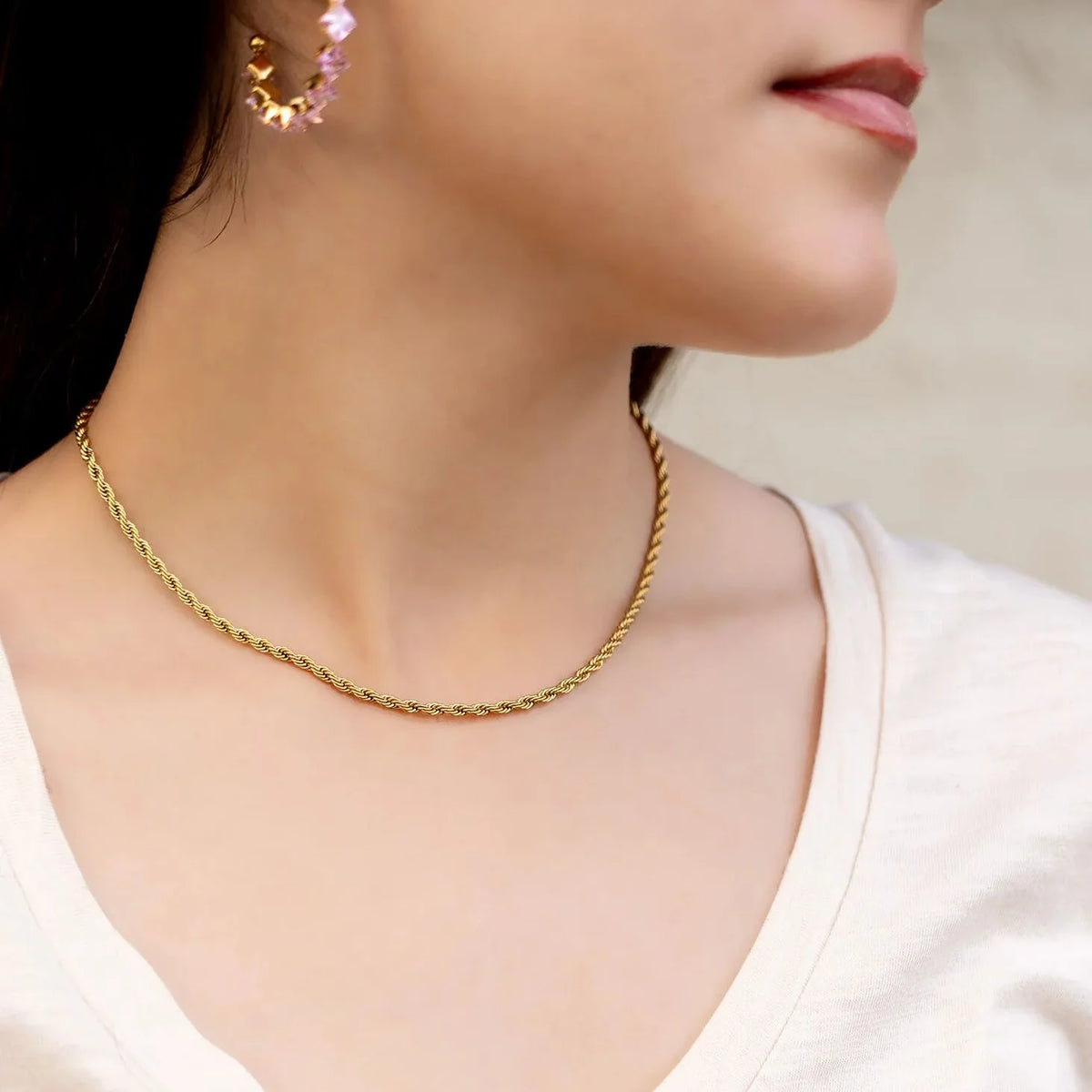 14K Gold Filled Plus™ Rope Chain Necklace